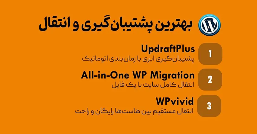 بهترین افزونه بکاپ