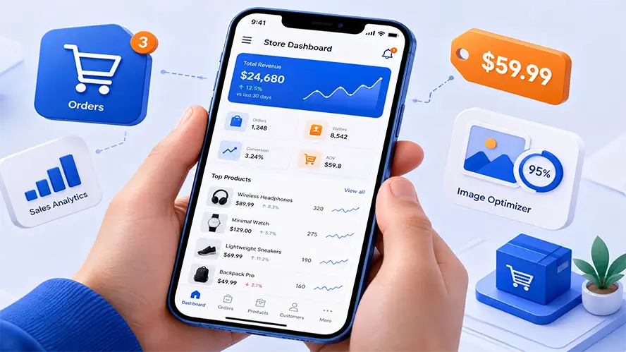مدیریت با موبایل